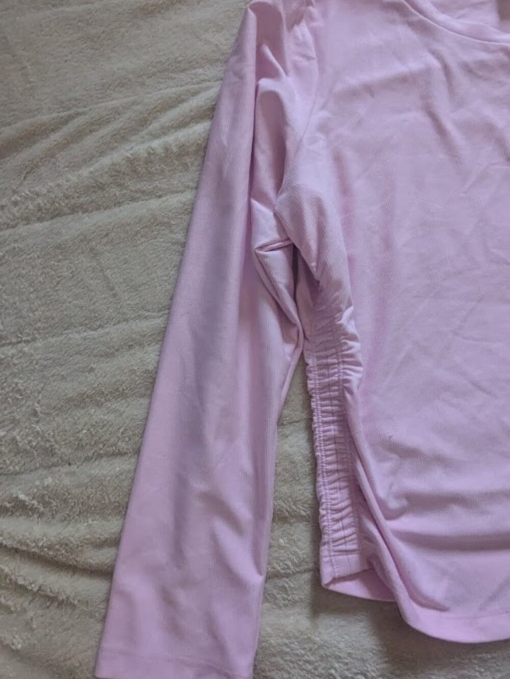 Target ALL IN MOTION Light Pink XXL Rib Long Sleeve - Picture 3 of 6